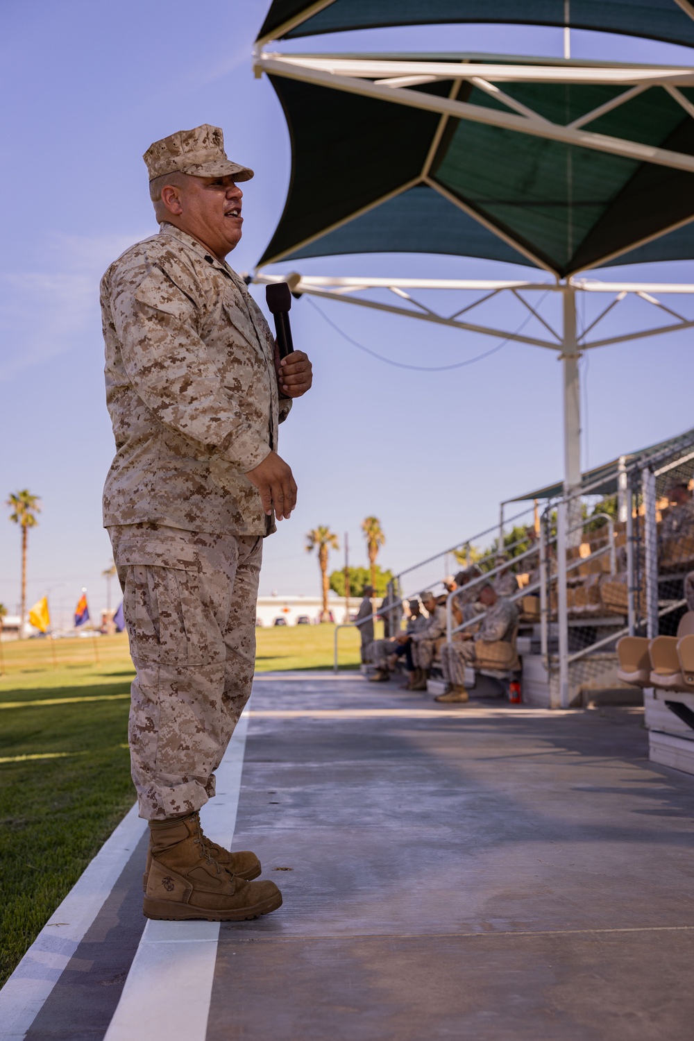 3rd Battalion, 7th Marine Regiment retirement ceremony