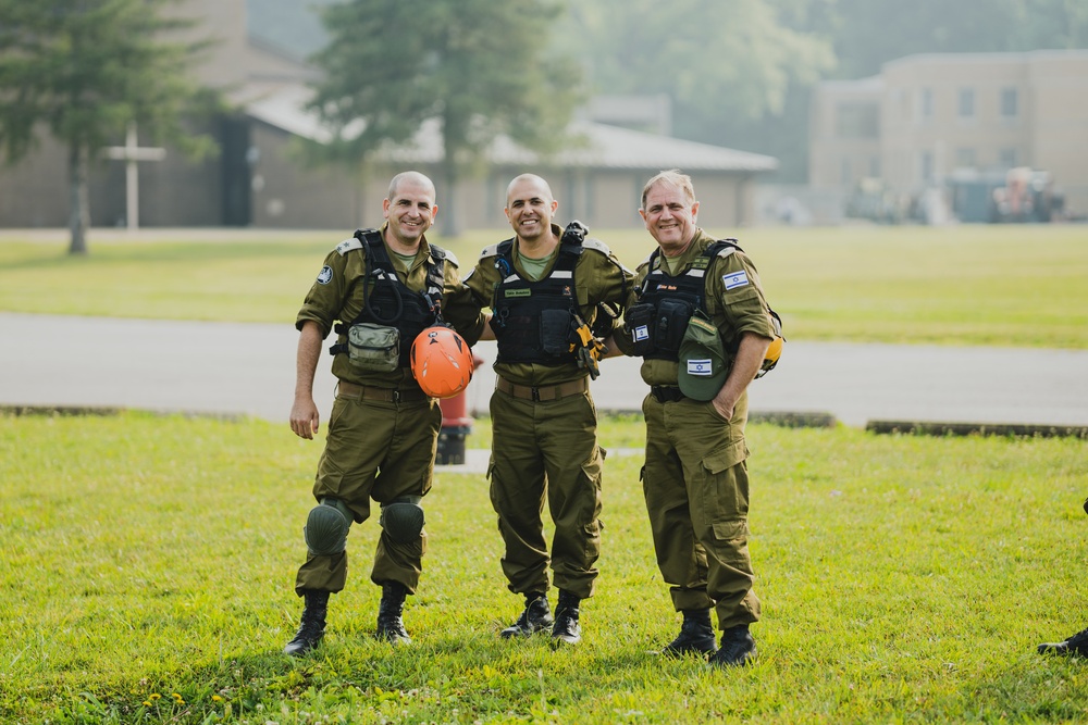 Indiana National Guard trains alongside Israel Defense Forces and Indiana Task Force 1 at United Front 2023