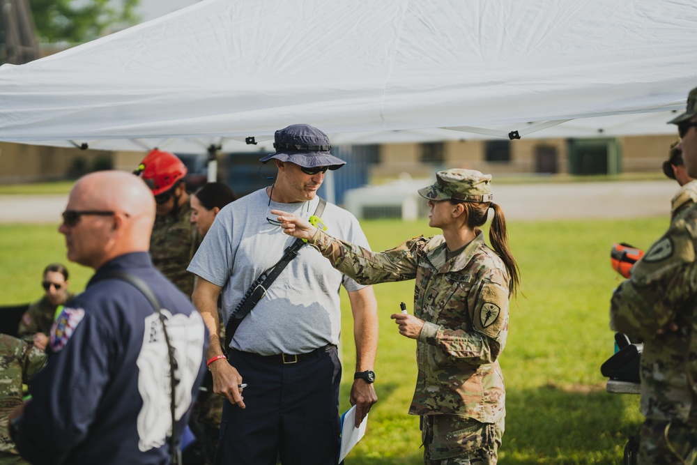 Indiana National Guard trains alongside Israel Defense Forces and Indiana Task Force 1 at United Front 2023