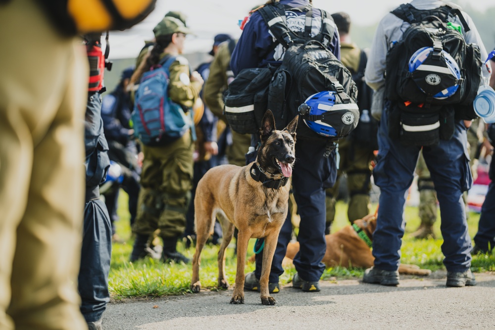 Indiana National Guard trains alongside Israel Defense Forces and Indiana Task Force 1 at United Front 2023