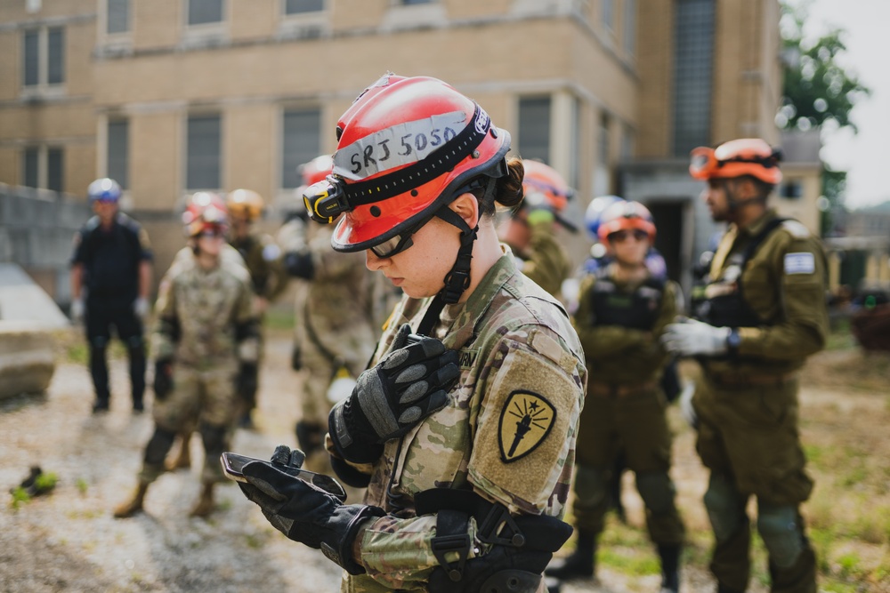 Indiana National Guard trains alongside Israel Defense Forces and Indiana Task Force 1 at United Front 2023