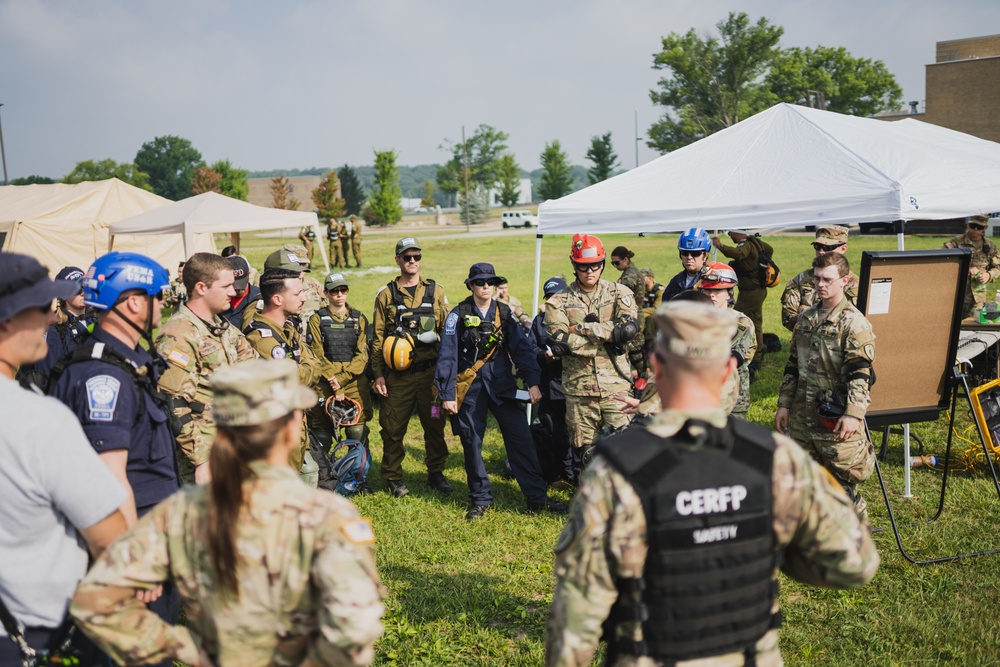 Indiana National Guard trains alongside Israel Defense Forces and Indiana Task Force 1 at United Front 2023