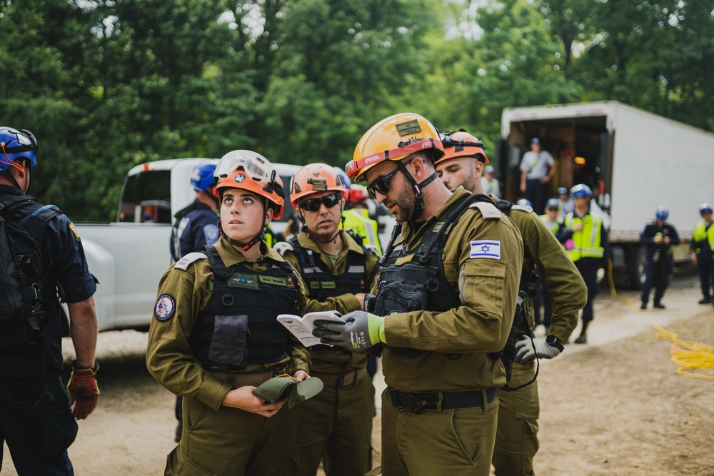 Indiana National Guard trains alongside Israel Defense Forces and Indiana Task Force 1 at United Front 2023