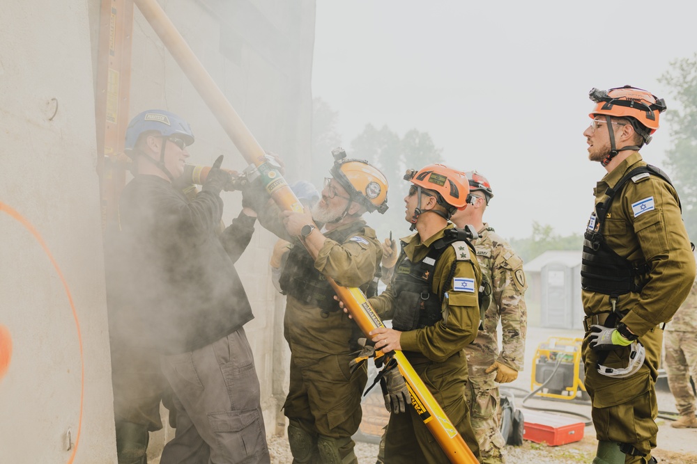 Indiana National Guard trains alongside Israel Defense Forces and Indiana Task Force 1 at United Front 2023