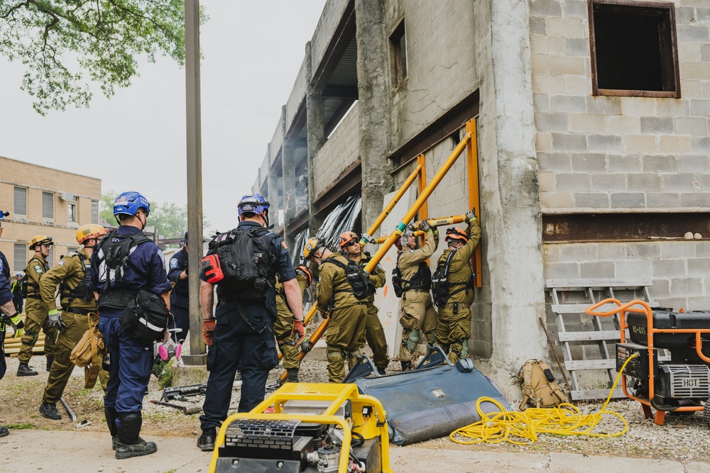 Indiana National Guard trains alongside Israel Defense Forces and Indiana Task Force 1 at United Front 2023