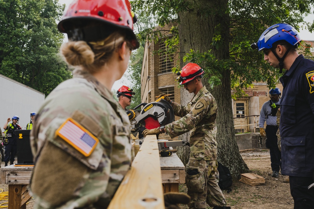 Indiana National Guard trains alongside Israel Defense Forces and Indiana Task Force 1 at United Front 2023