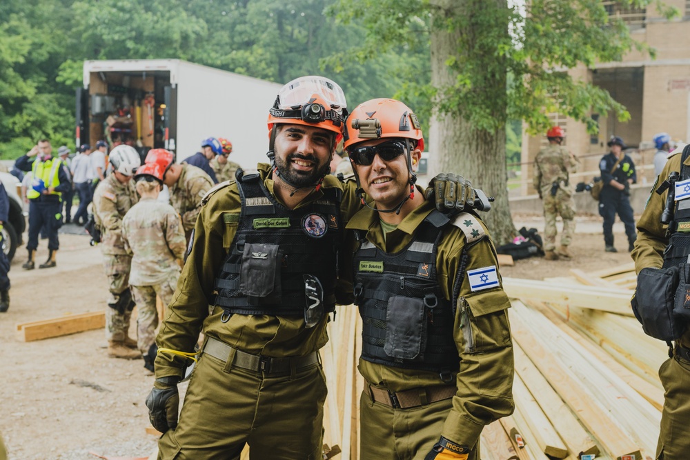 Indiana National Guard trains alongside Israel Defense Forces and Indiana Task Force 1 at United Front 2023