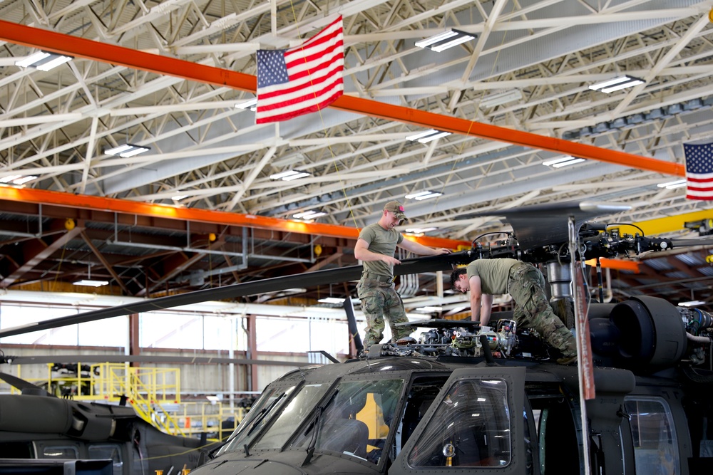 Helicopter maintenance