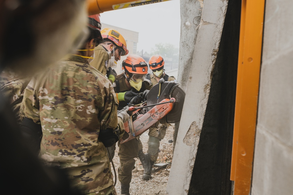 Indiana National Guard trains alongside Israel Defense Forces and Indiana Task Force 1 at United Front 2023