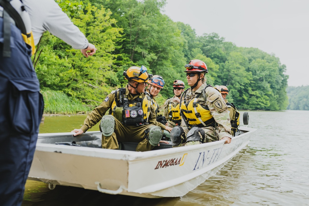 Indiana National Guard trains alongside Israel Defense Forces and Indiana Task Force 1 at United Front 2023