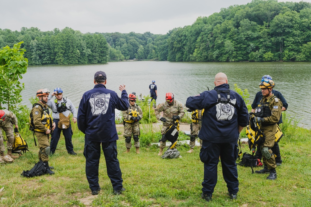 Indiana National Guard trains alongside Israel Defense Forces and Indiana Task Force 1 at United Front 2023