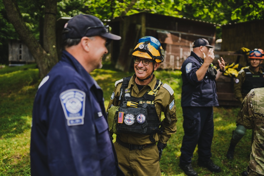 Indiana National Guard trains alongside Israel Defense Forces and Indiana Task Force 1 at United Front 2023