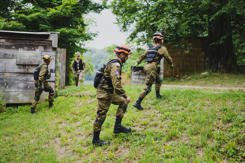 Indiana National Guard trains alongside Israel Defense Forces and Indiana Task Force 1 at United Front 2023