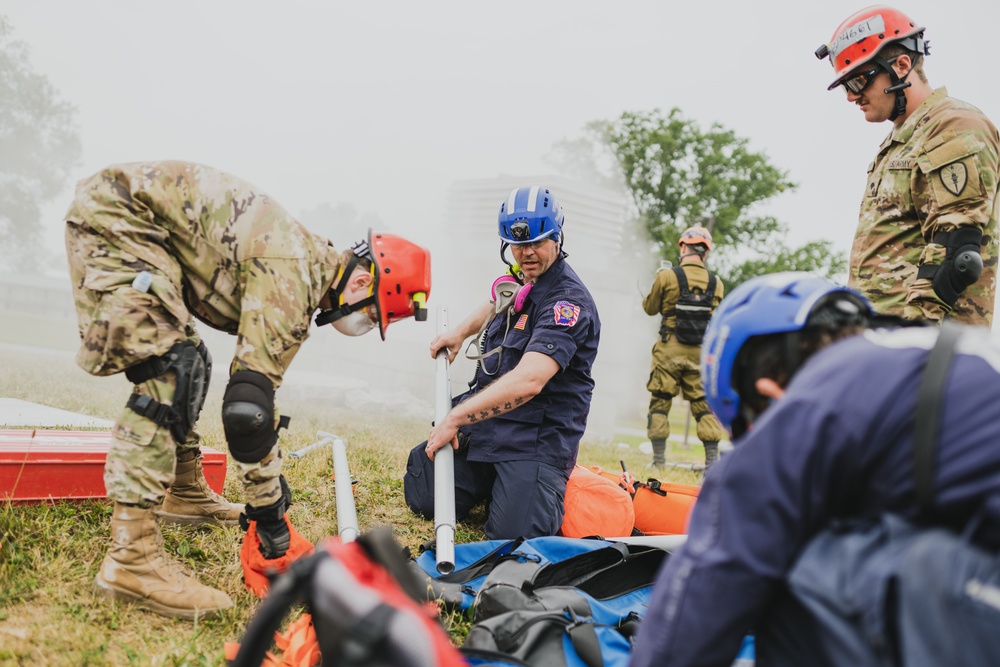 Indiana National Guard trains alongside Israel Defense Forces and Indiana Task Force 1 at United Front 2023