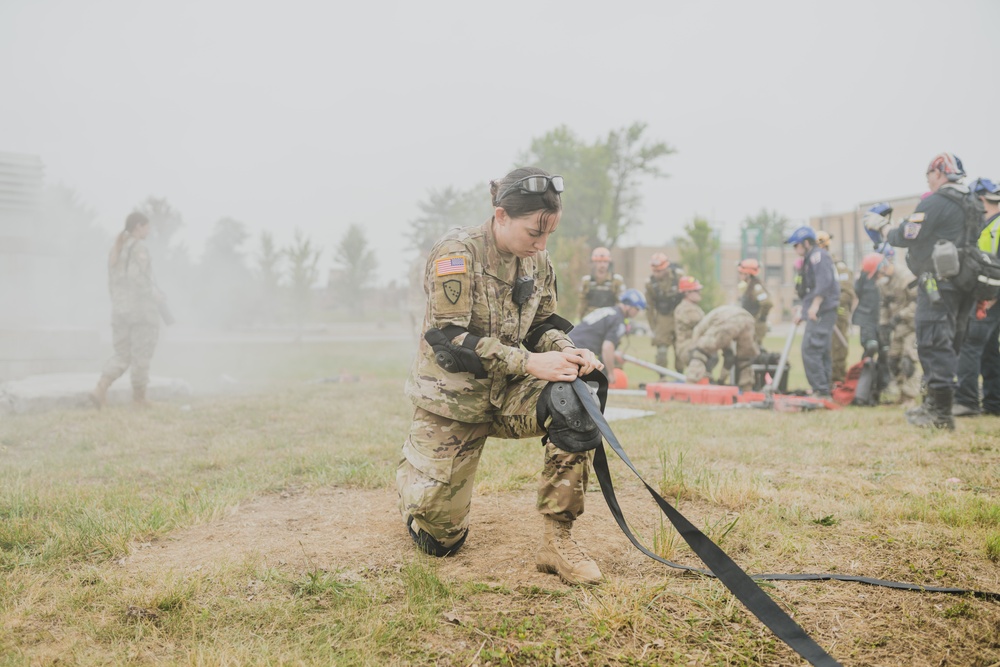 Indiana National Guard trains alongside Israel Defense Forces and Indiana Task Force 1 at United Front 2023