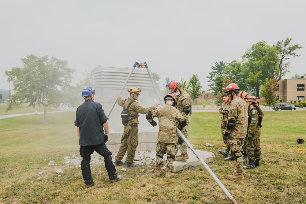 Indiana National Guard trains alongside Israel Defense Forces and Indiana Task Force 1 at United Front 2023