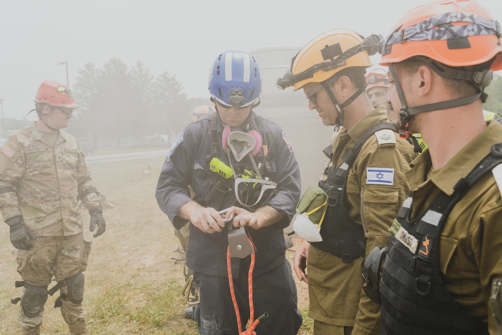 Indiana National Guard trains alongside Israel Defense Forces and Indiana Task Force 1 at United Front 2023