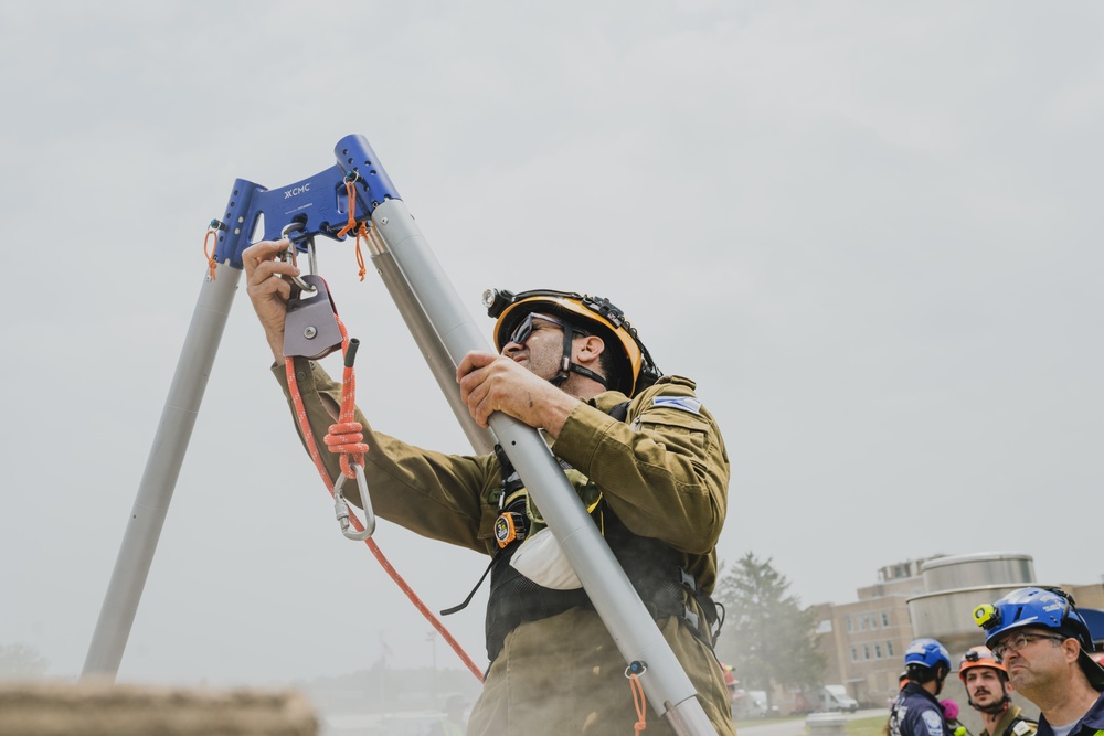 Indiana National Guard trains alongside Israel Defense Forces and Indiana Task Force 1 at United Front 2023