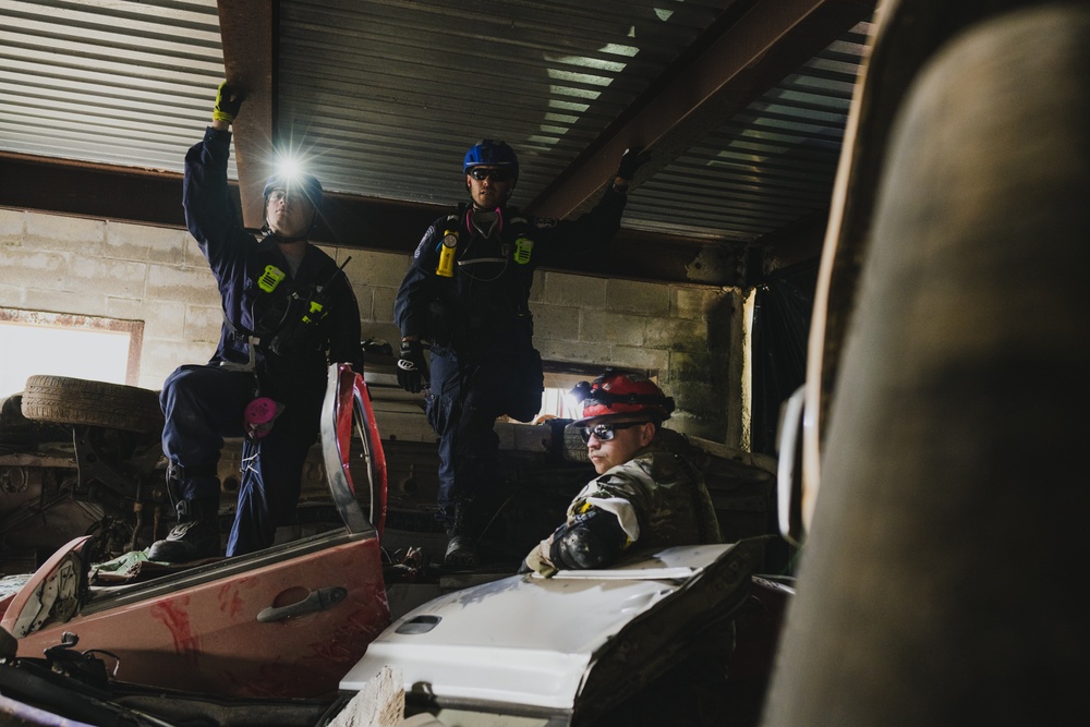 Indiana National Guard trains alongside Israel Defense Forces and Indiana Task Force 1 at United Front 2023