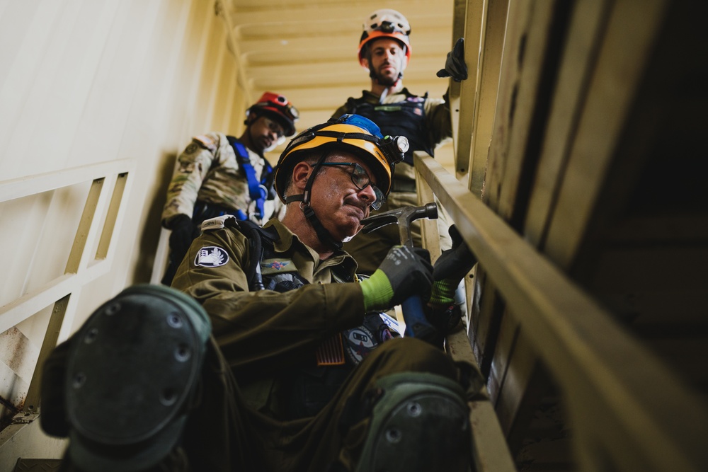 Indiana National Guard trains alongside Israel Defense Forces and Indiana Task Force 1 at United Front 2023