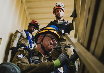 Indiana National Guard trains alongside Israel Defense Forces and Indiana Task Force 1 at United Front 2023