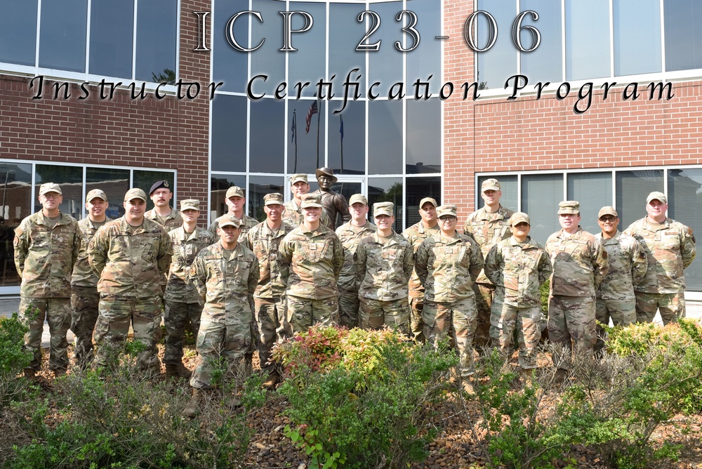 Instructor Certification Program Class 23-06