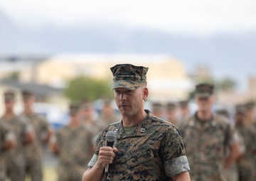 Mike Company, MACS 4, COC Ceremony