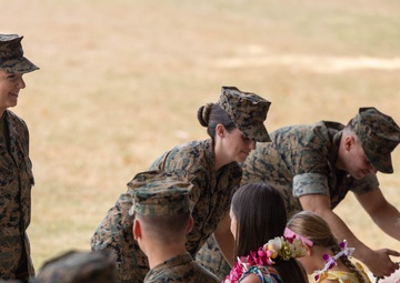 Mike Company, MACS 4, COC Ceremony