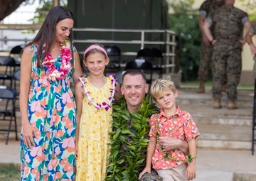 Mike Company, MACS 4, COC Ceremony