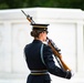 Tomb Guard U.S. Army Pfc. Jessica Kwiatkowski Walks the Mat at the Tomb of the Unknown Soldier