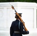 Tomb Guard U.S. Army Pfc. Jessica Kwiatkowski Walks the Mat at the Tomb of the Unknown Soldier