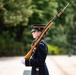 Tomb Guard U.S. Army Pfc. Jessica Kwiatkowski Walks the Mat at the Tomb of the Unknown Soldier