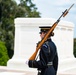 Tomb Guard U.S. Army Pfc. Jessica Kwiatkowski Walks the Mat at the Tomb of the Unknown Soldier