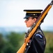 Tomb Guard U.S. Army Pfc. Jessica Kwiatkowski Walks the Mat at the Tomb of the Unknown Soldier