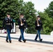 Tomb Guard U.S. Army Pfc. Jessica Kwiatkowski Walks the Mat at the Tomb of the Unknown Soldier