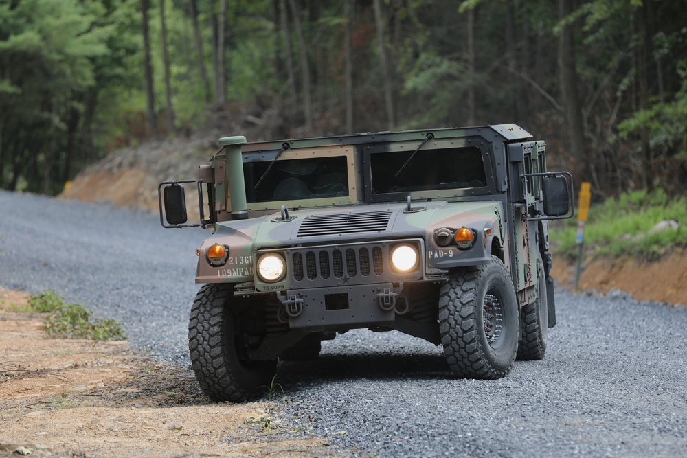 109th MPAD Drivers Training: Day Two