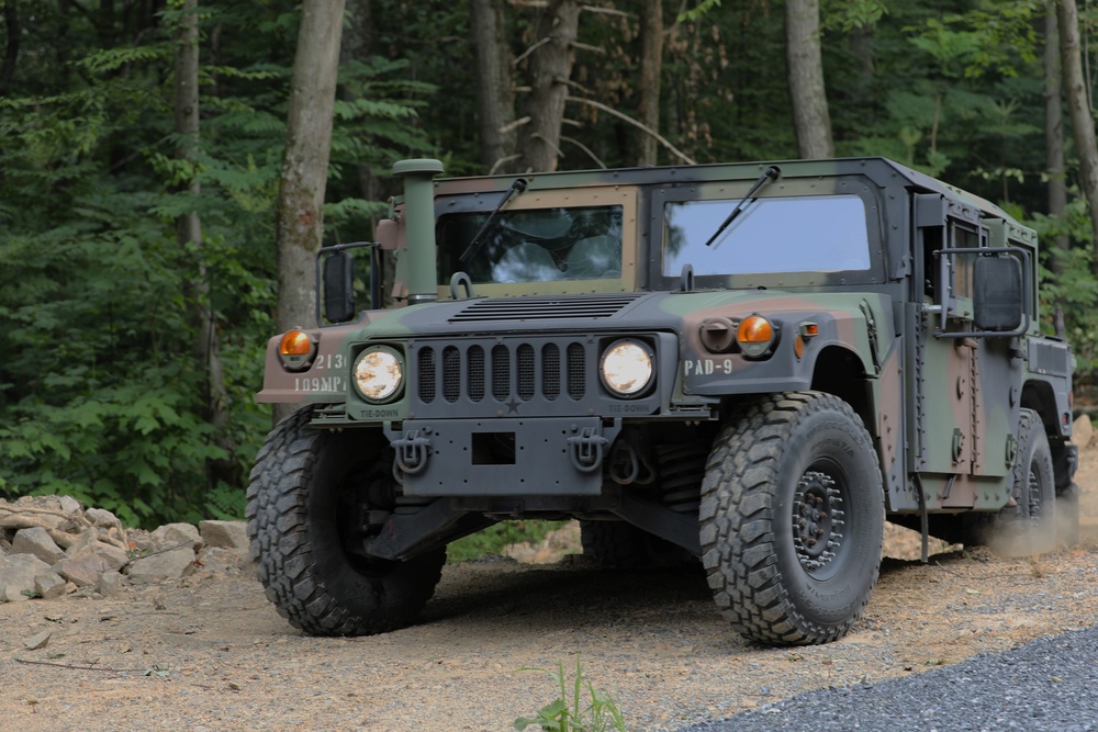 109th MPAD Drivers Training: Day Two