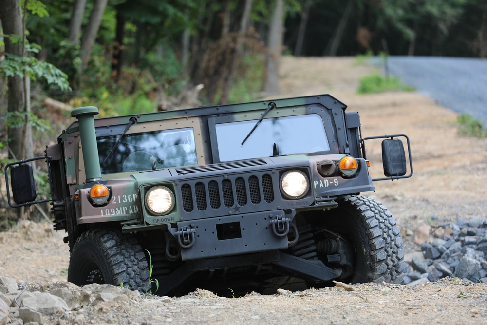 109th MPAD Drivers Training: Day Two