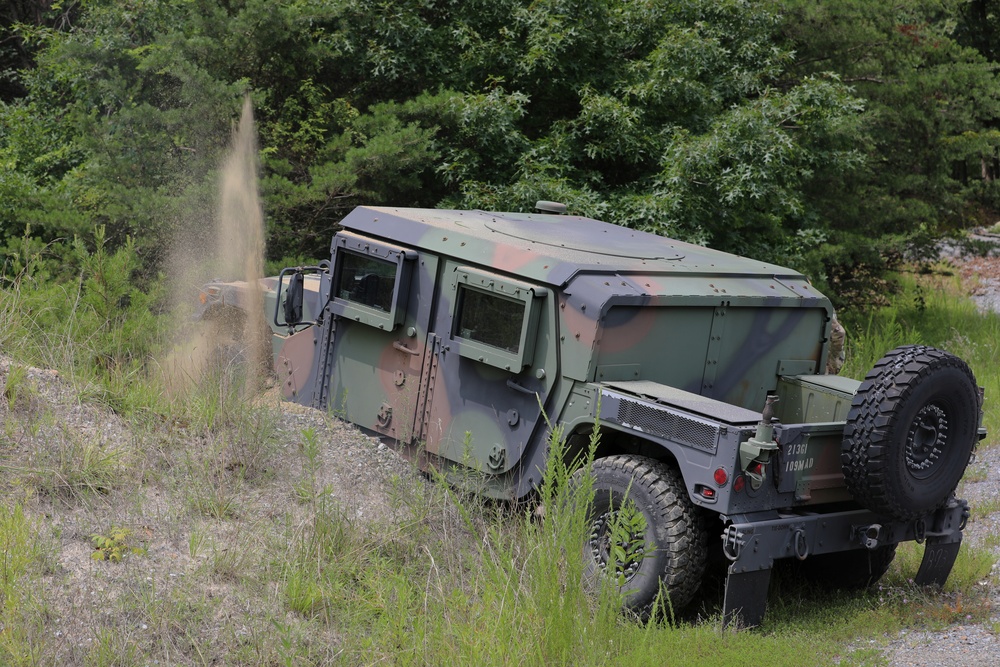 109th MPAD Drivers Training: Day Two