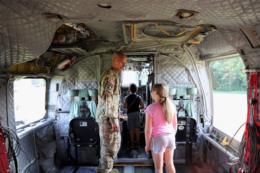 Pennsylvania National Guard supports community on National Night Out