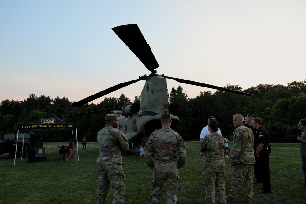 Pennsylvania National Guard supports community on National Night Out