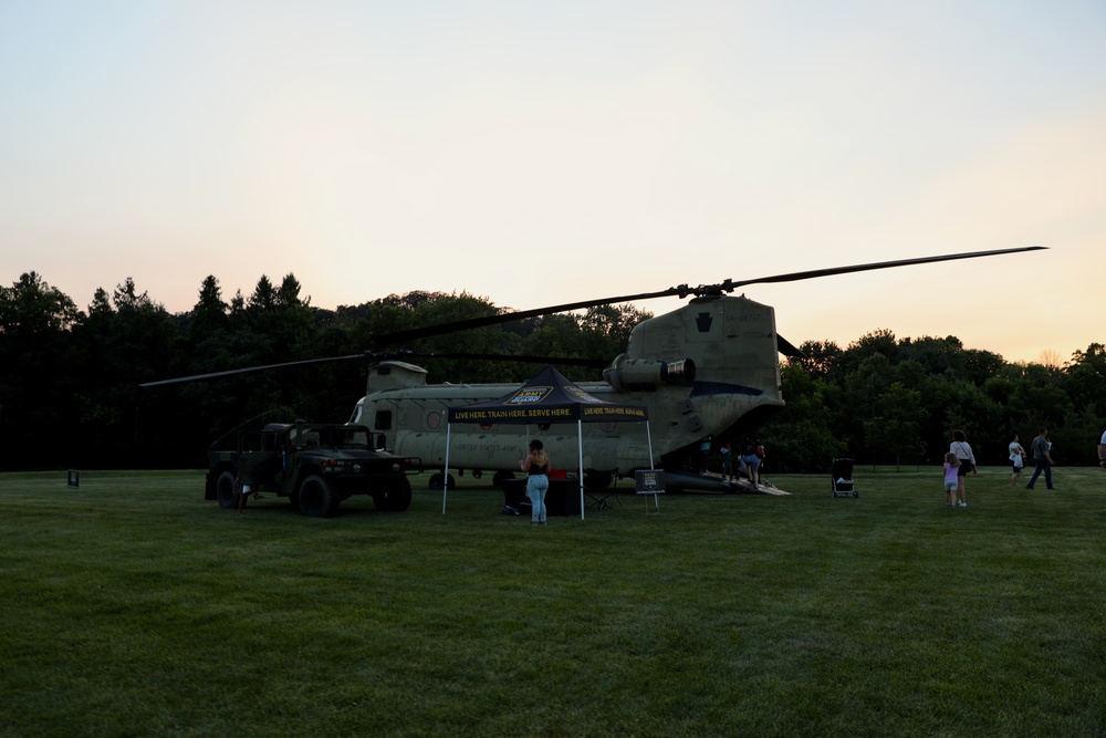 Pennsylvania National Guard supports community on National Night Out