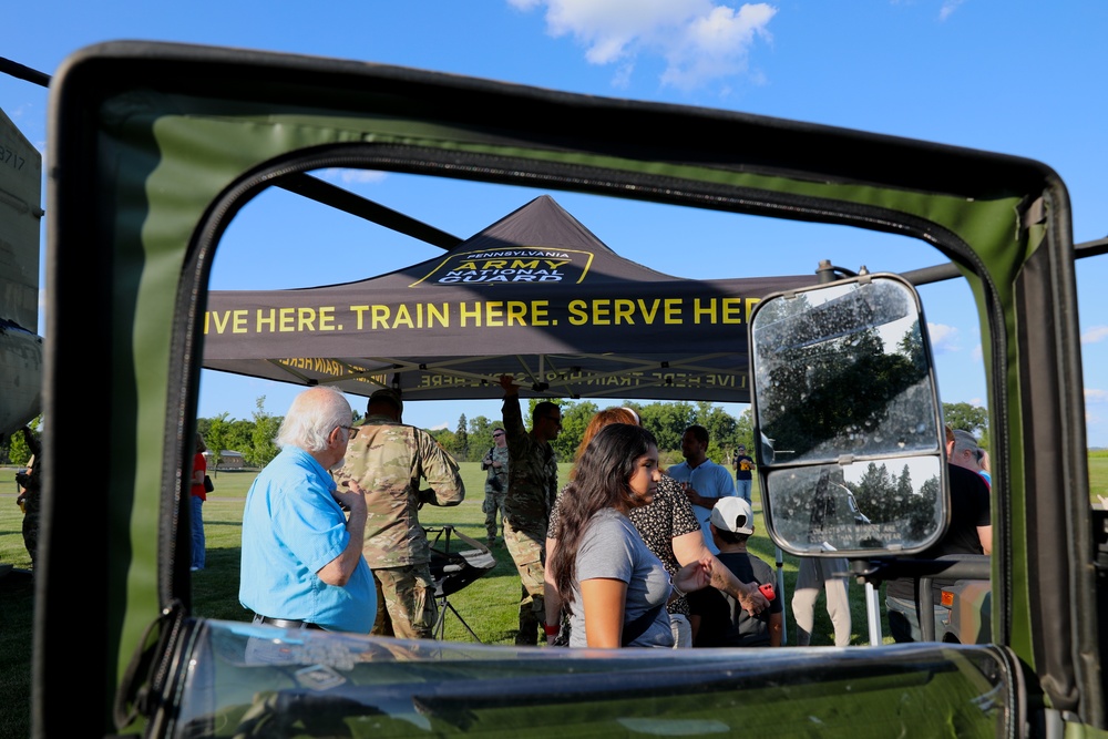 Pennsylvania National Guard supports community on National Night Out