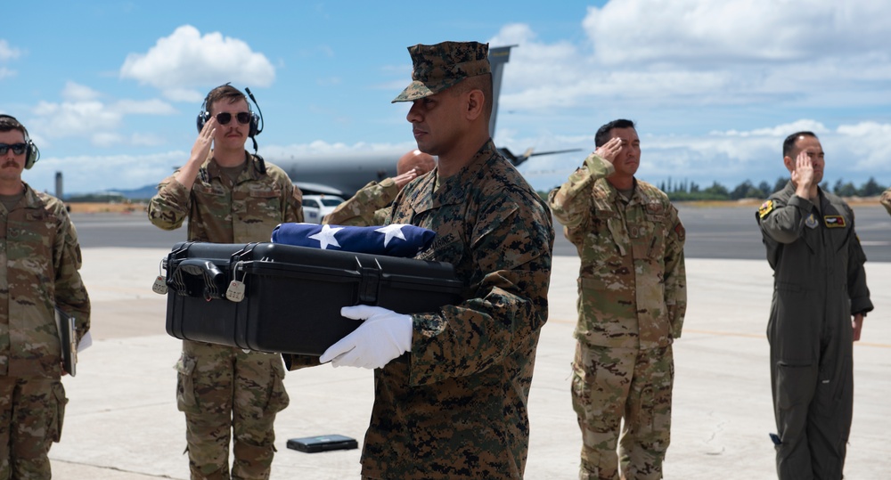 23-3VN Returns After Mission