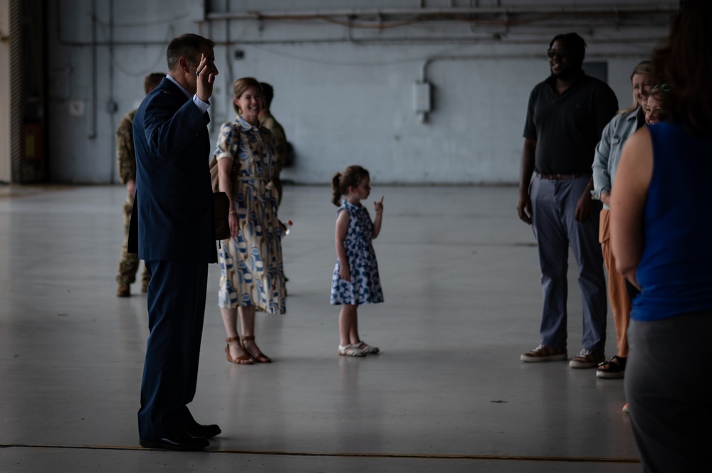 MacDill Teacher Tinker Immersion tour static KC-135