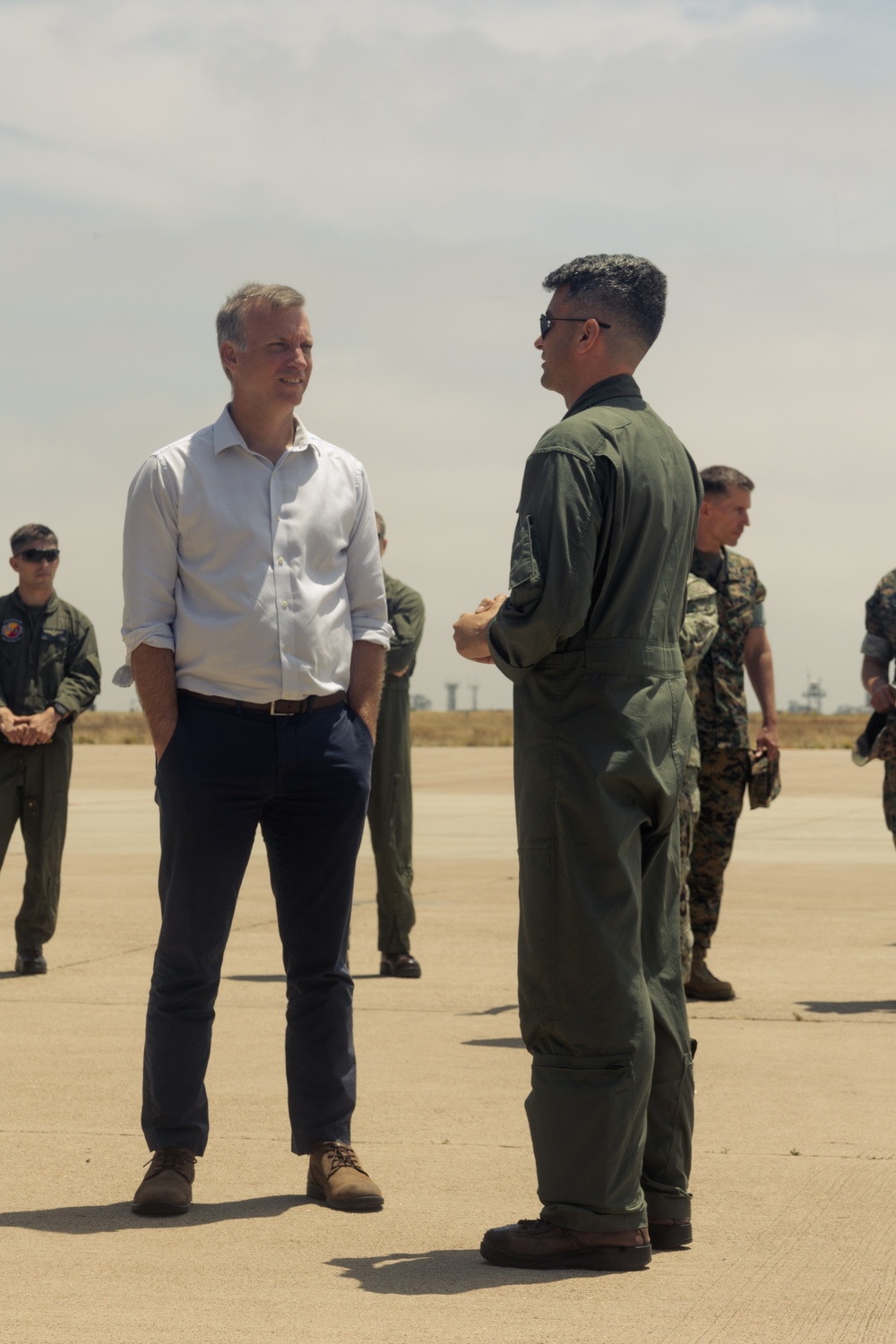Under Secretary of the Navy visits 3rd MAW 