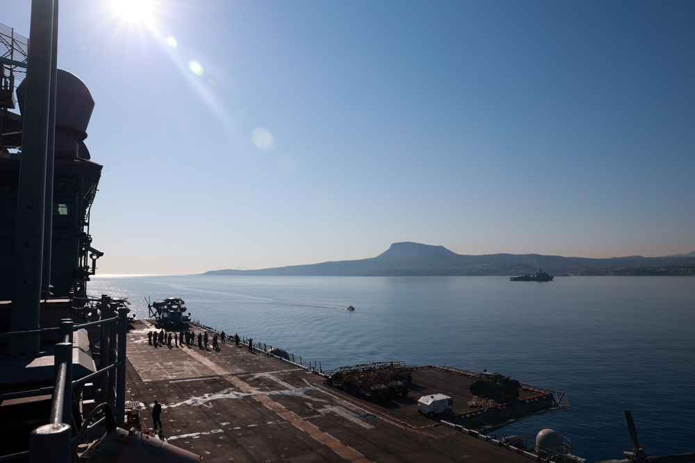 USS Bataan Arrives in Souda Bay, Greece