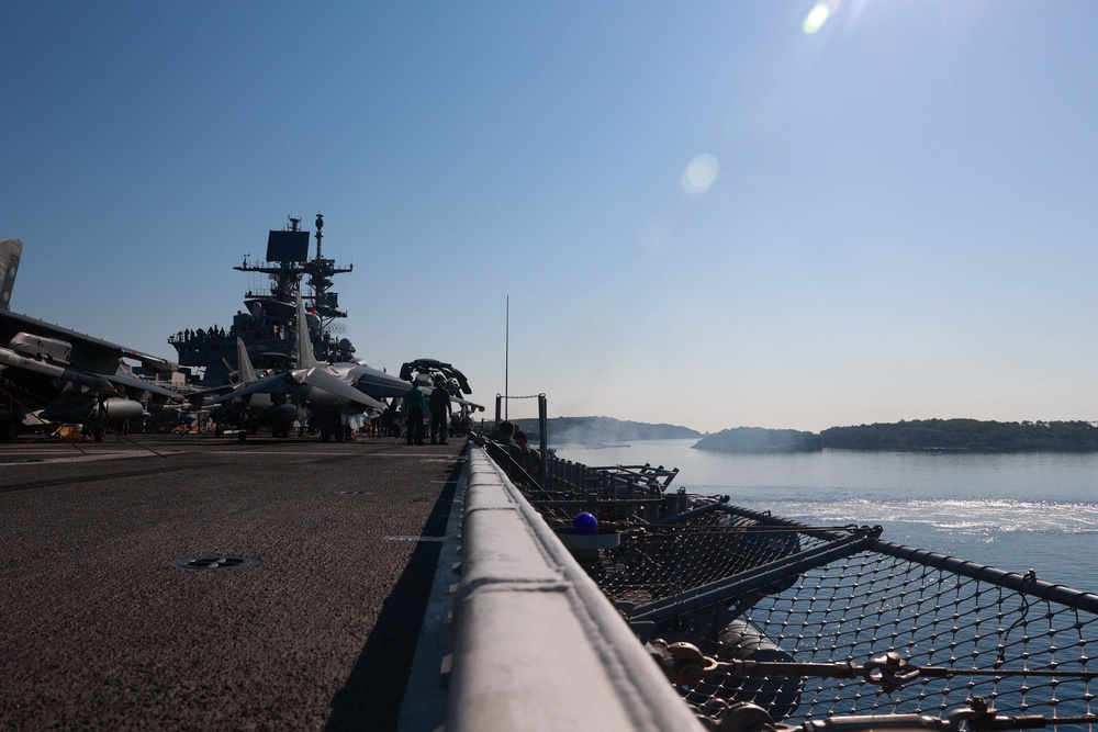 USS Bataan Arrives in Souda Bay, Greece