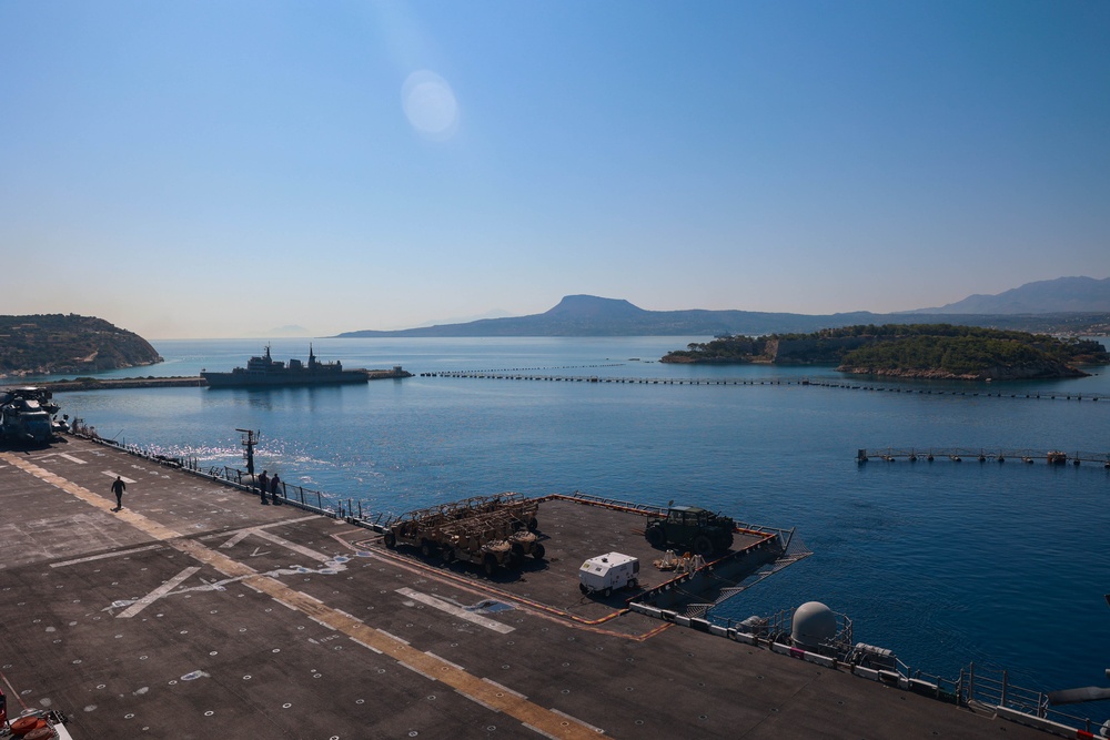 USS Bataan Arrives in Souda Bay, Greece