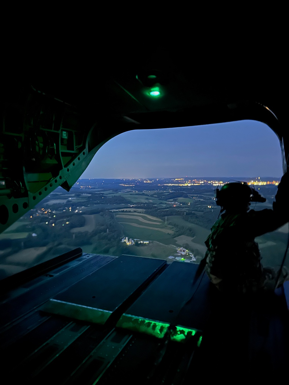 Helicopter operations in the Pennsylvania National Guard